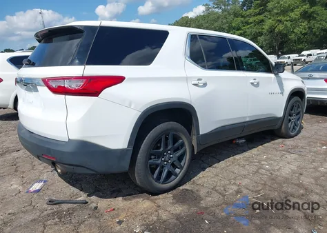 2020 Chevrolet Traverse Fwd Ls из США, поврежденный, VIN 1GNERFKW6LJ311082